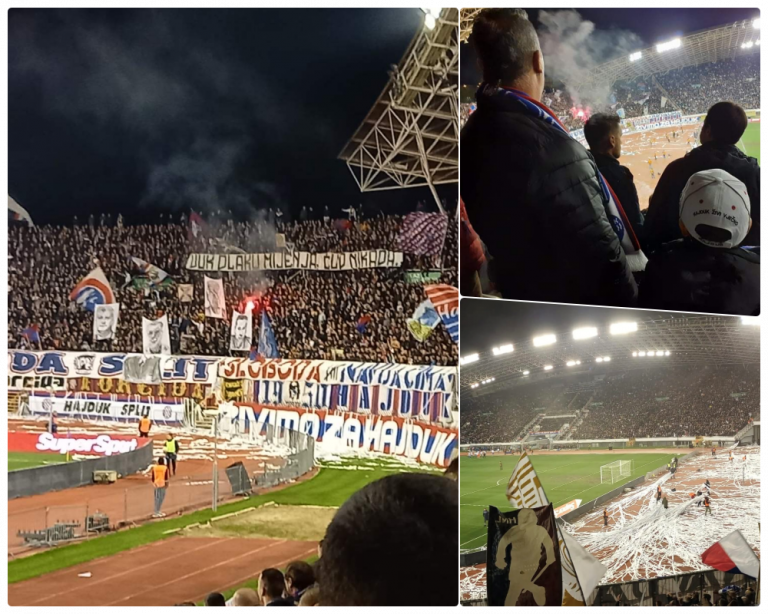 FOTO/VIDEO: I naši su danas morali na Hajduka u Split
