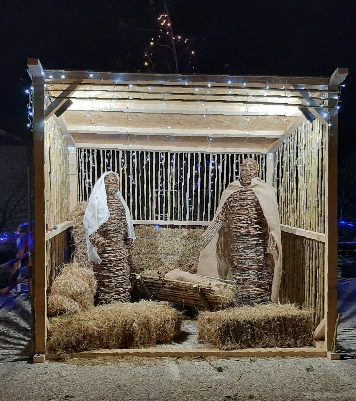 Odlična ideja, još bolja izvedba – jaslice od pruća vinove loze u srcu Konavala
