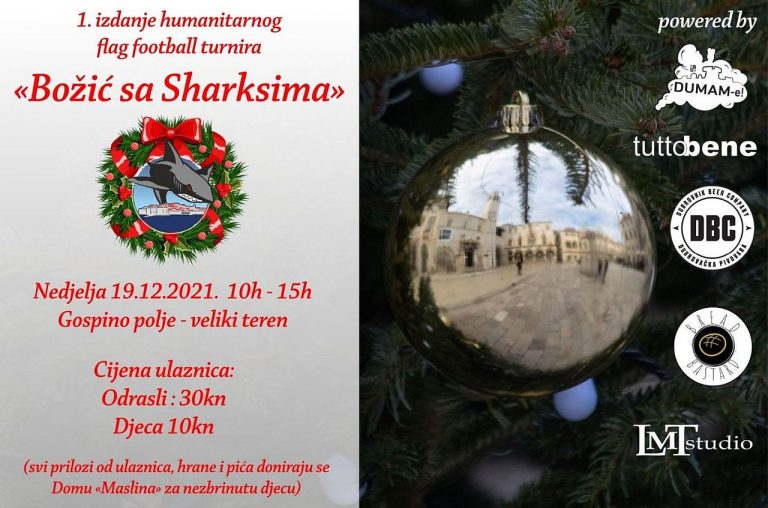 Humanitarni turnir “Božić sa Sharksima” u Gospinom polju