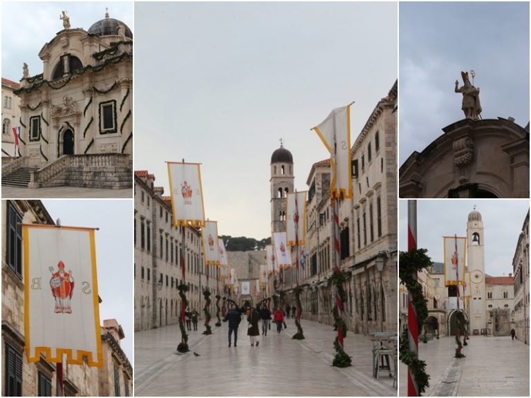 FOTO/Pripreme za 1050. Festu: Na Stradunu postavljeni standali