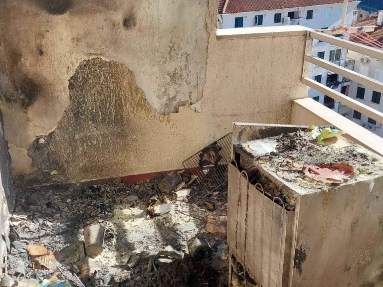 Zapalio se hladnjak na balkonu stana u Novoj Mokošici