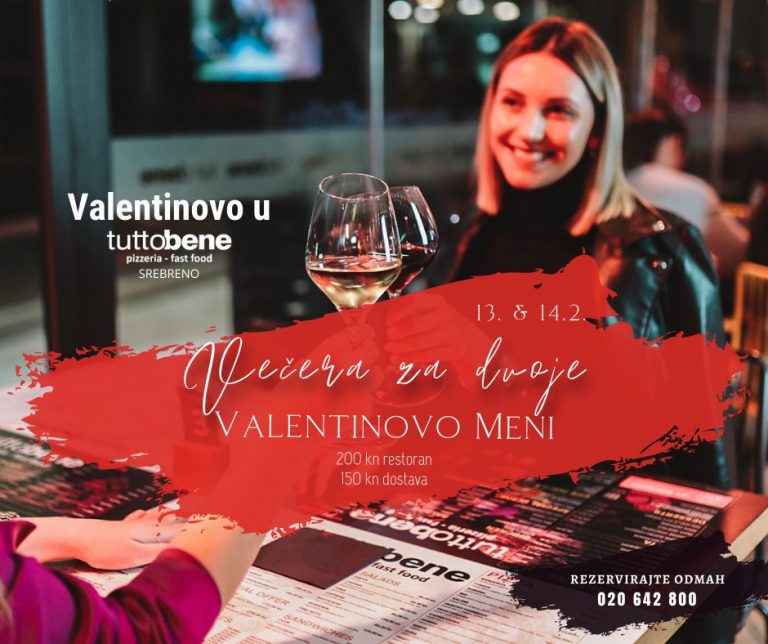 Najzanimljivija ponuda za Valentinovo dolazi iz TuttoBene Srebreno