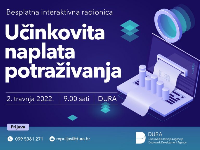 Besplatna radionica „Učinkovita naplata potraživanja“