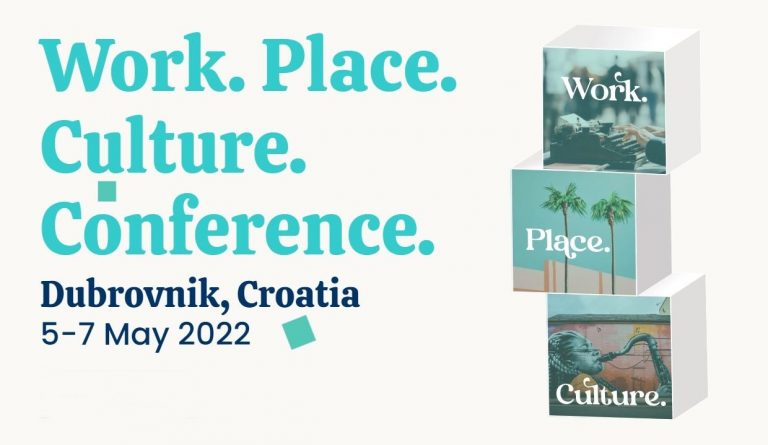 Konferencija “WORK. PLACE. CULTURE.” u svibnju u Dubrovniku