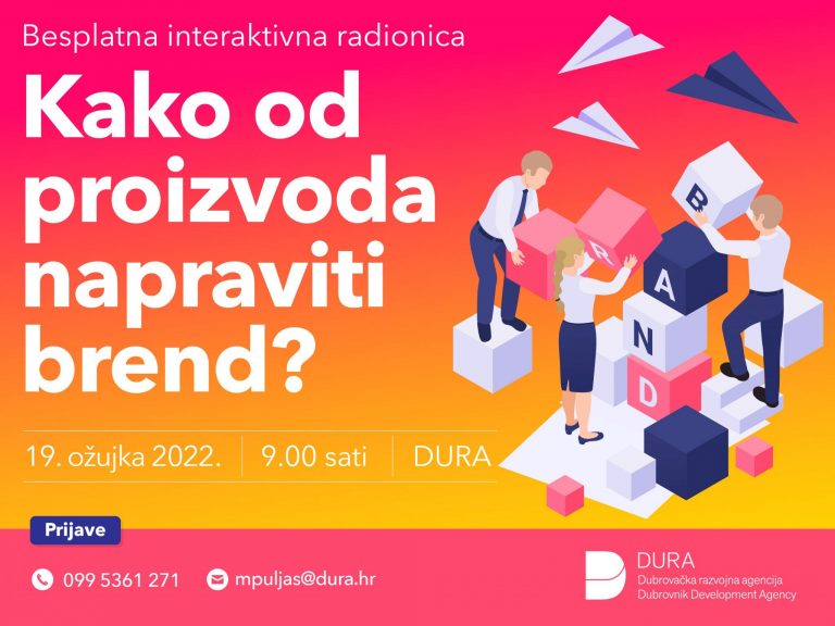 Na besplatnoj radionici saznajte kako od proizvoda napraviti brend
