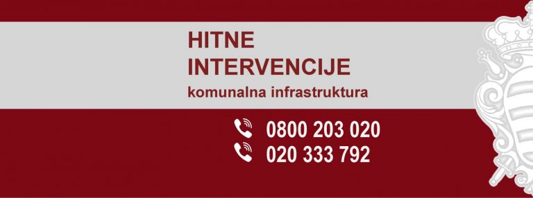 U Gradu pokrenut Pododsjek za hitne intervencije: ako imate komunalni problem, zovite ih!
