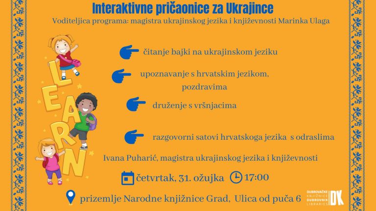 Druga interaktivna pričaonica za Ukrajince