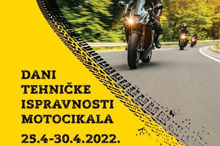 Besplatno pregledajte svoje motocikle u stanicama za tehnički pregled