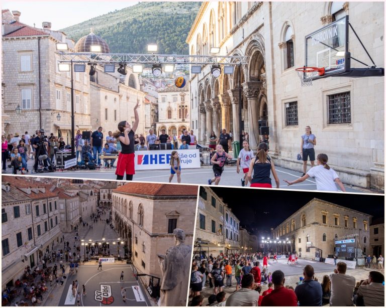 Prvi turnir u sklopu PRO3x3 Toura 2022. /Ekipa Pharma Classic iz Zagreba u finalu dobila dubrovačku ekipu