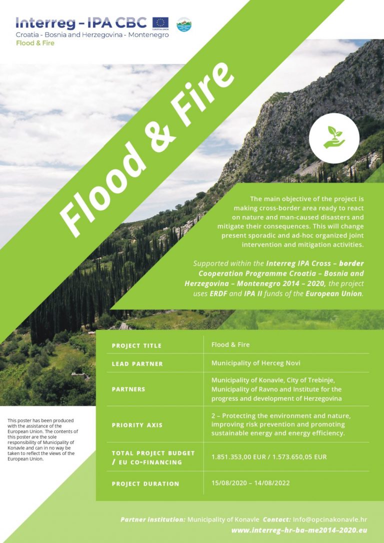 ZAJEDNIČKA DVODNEVNA VATROGASNA VJEŽBA u sklopu projekta Flood & Fire