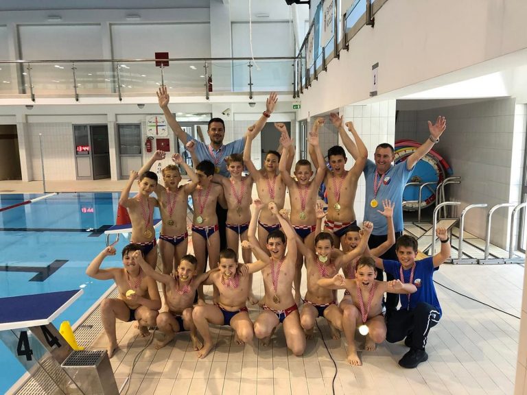 PONOS CAVTATA: “mali” vaterpolisti veliki prvaci Hrvatske!