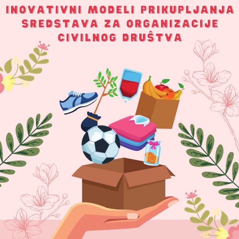 Radionica o inovativnim načinima prikupljanja sredstava za organizacije civilnog društva