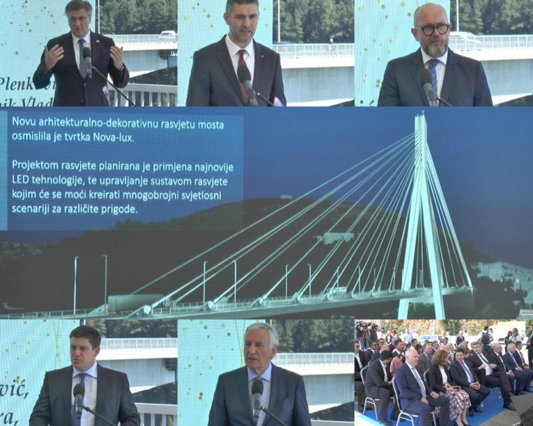 Svečano obilježeno 20 godina od izgradnje Tuđmanovog mosta