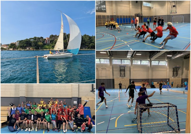 Druženje studenata i profesora uz sport
