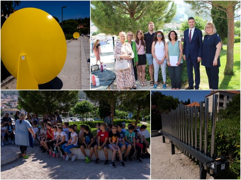 Gradonačelnik Franković obišao edukativne eksponate u dječjem parku na Batali