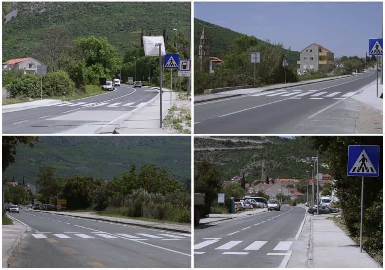 Četiri nova pješačka prijelaza u Rijeci dubrovačkoj