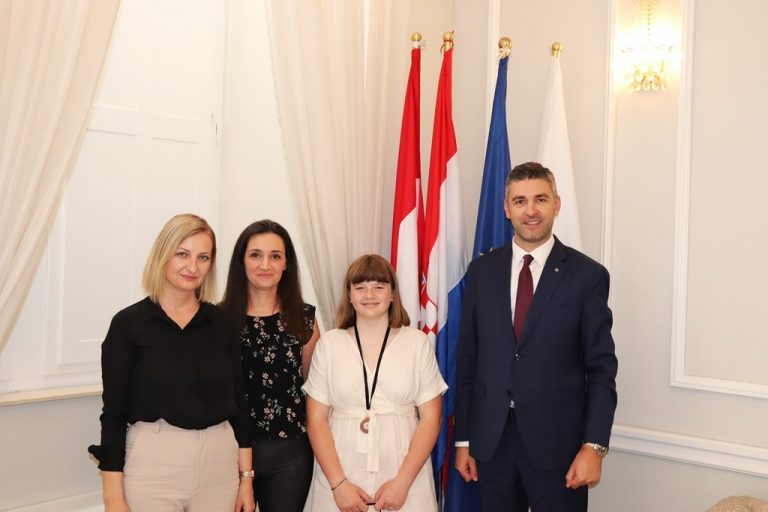 Gradonačelnik Franković primio Romanu Delić