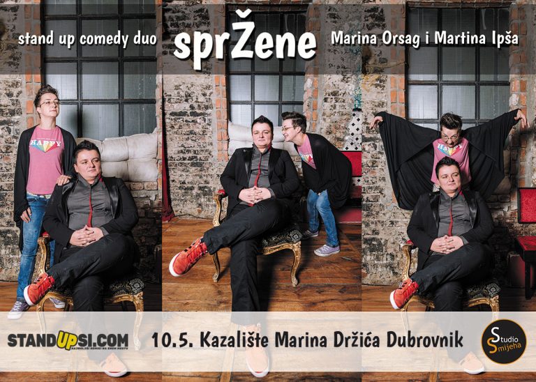 sprŽene! Poklanjamo ulaznice za urnebesnu stand up predstavu!
