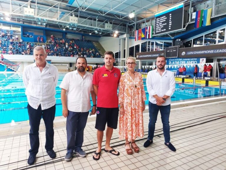 Zamjenica gradonačelnika Tepšić na otvaranju međunarodnog plivačkog mitinga “Zlatni Orlando 2022.”