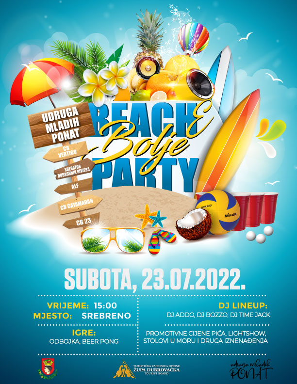 Beache Bolje Party ove subote u Srebrenom