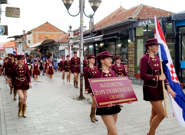 Mažoretke Župe dubrovačke na Međunarodnom festivalu “Kostorski” na Ohridu