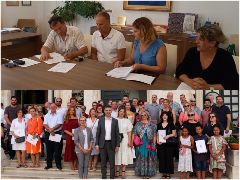 PROJEKTI GRADA: Potpisan ugovor za konstrukcijsku obnovu Sponze, tradicijskim obrtima 1.2 milijuna kuna