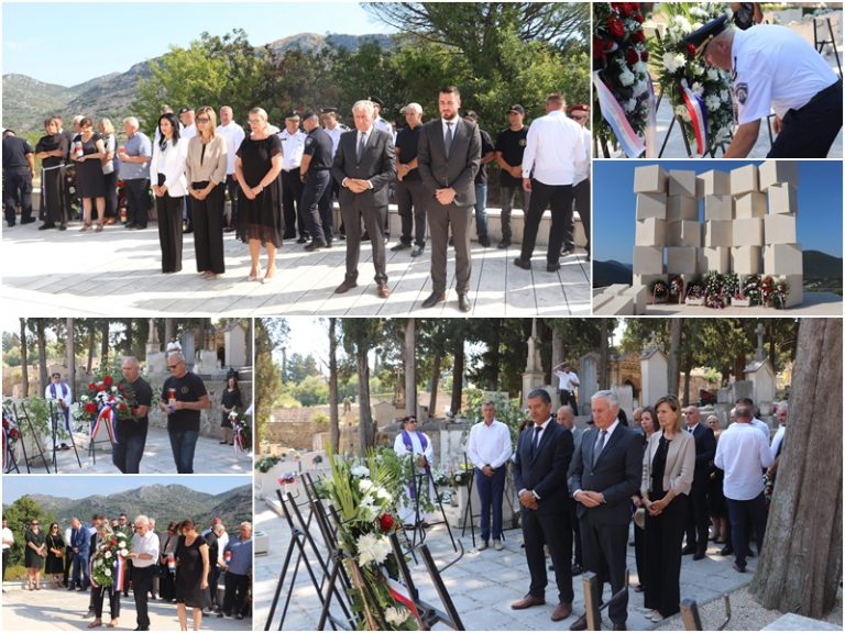 Povodom Dana pobjede i Dana hrvatskih branitelja položeni vijenci i zapaljene svijeće