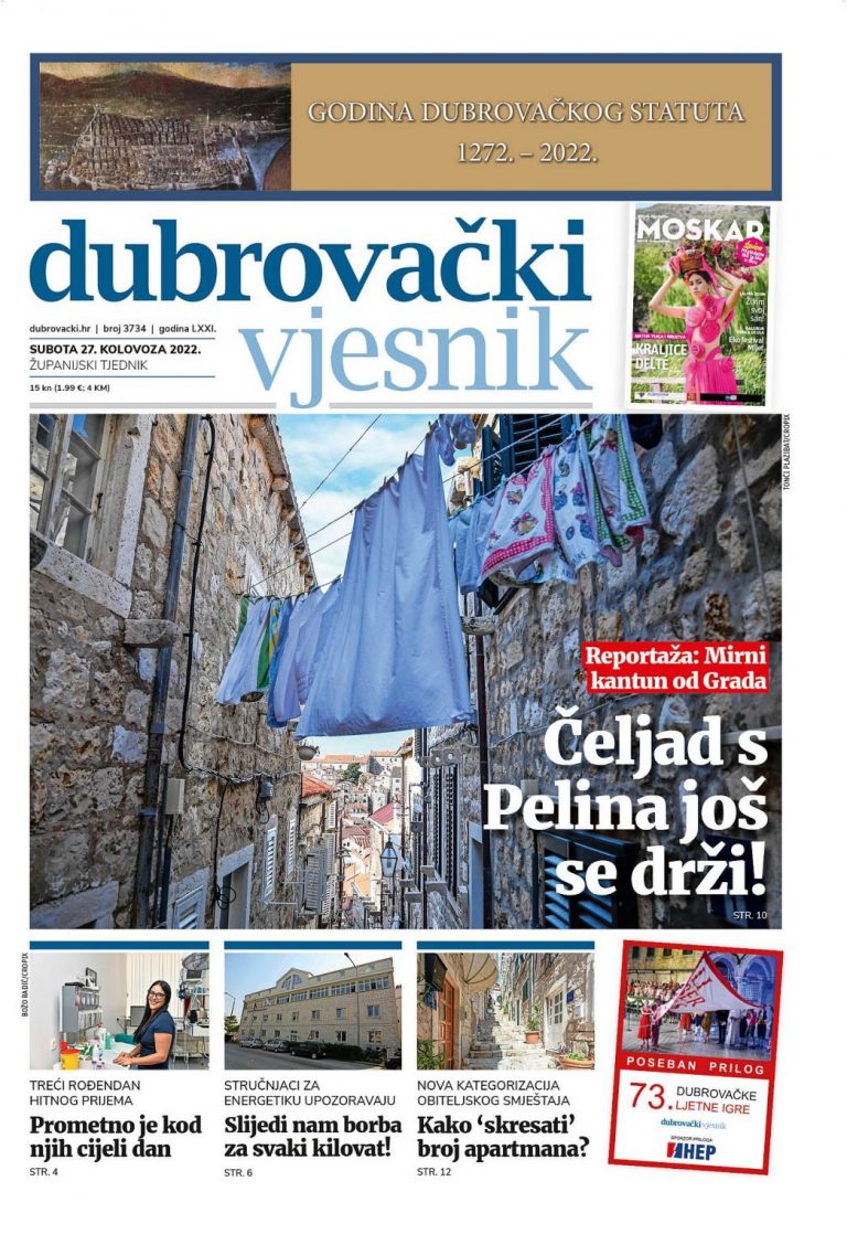 U novom broju Dubrovačkog vjesnika pročitajte!