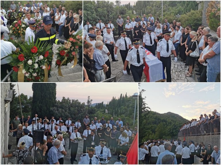 Uz zvuk vatrogasnih sirena na vječni počinak ispraćen Goran Komlenac