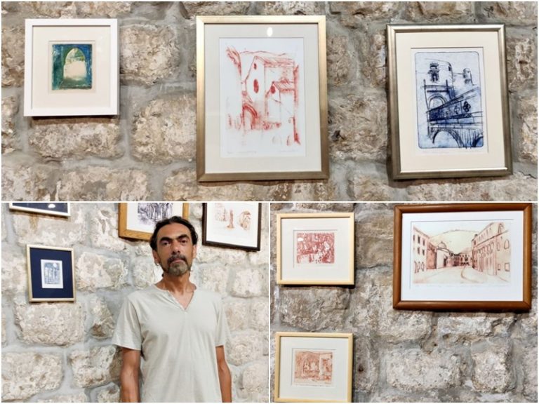 RESTROSPEKTIVA U LUŽI Otvorena izložba grafika Mislava Hollosa “Grad kao teatar”