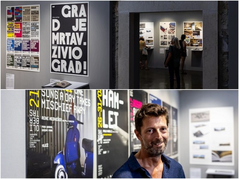 U galeriji Otok otvorena izložba “Stvaranje mjesta” grafičkog dizajnera Orsata Frankovića