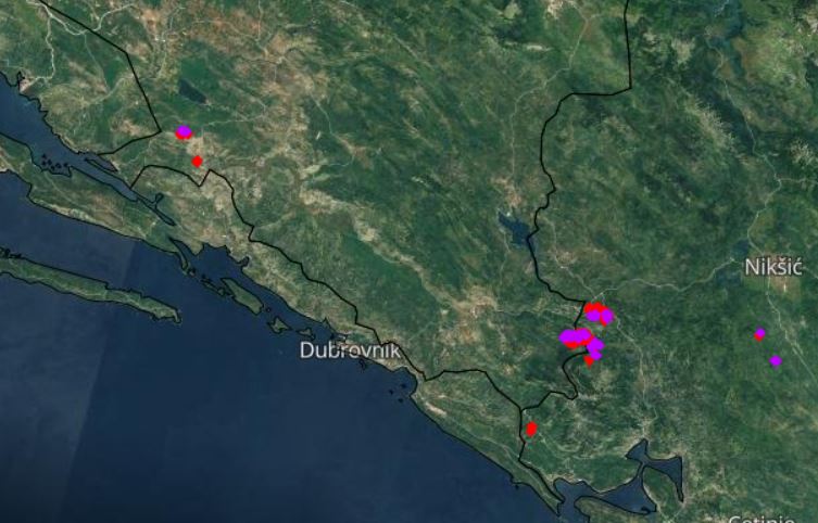 Dim koji je obavio grad stiže s požarišta iz susjedstva