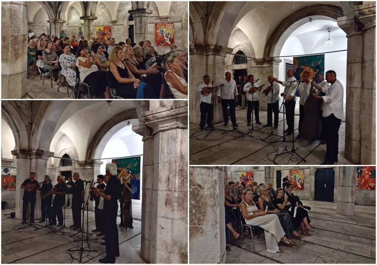 VIDEO/FOTO: U Sponzi se sastala Stara klapa u sjećanje na Davora Gjivoja