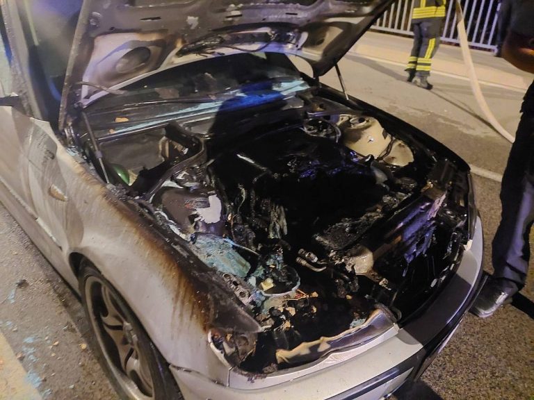 Zapalio se automobil na putu prema Osojniku