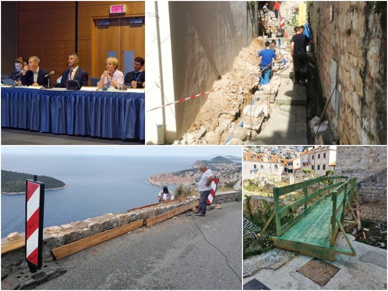 PROJEKTI GRADA: Rekonstruiran cjevovod u Ulici između vrta, gradonačelnik u Quebecu predstavio mjere održivog turizma u Dubrovniku