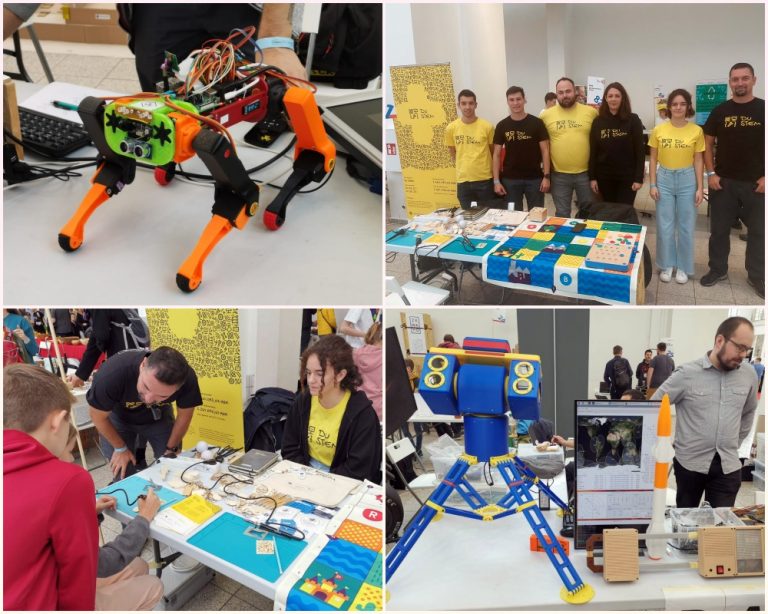 Du STEM projekt predstavljen na Maker Faireu Brno
