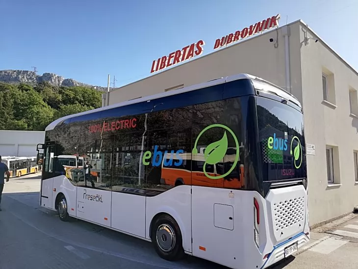 Prezentacija električnog autobusa u “Libertasu”