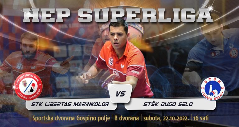 Pituri sutra u Gospinom polju dočekuju stolnotenisače STŠK Dugo Selo