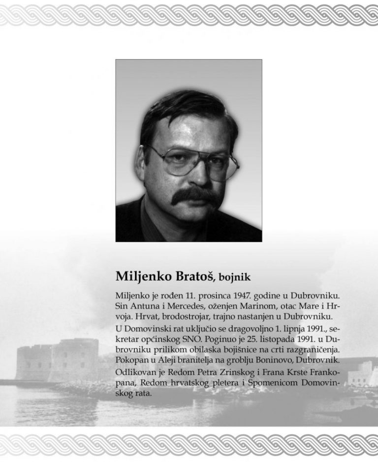 Sjećamo se Miljenka Bratoša: rekao je vraćam se za 20 minuta…