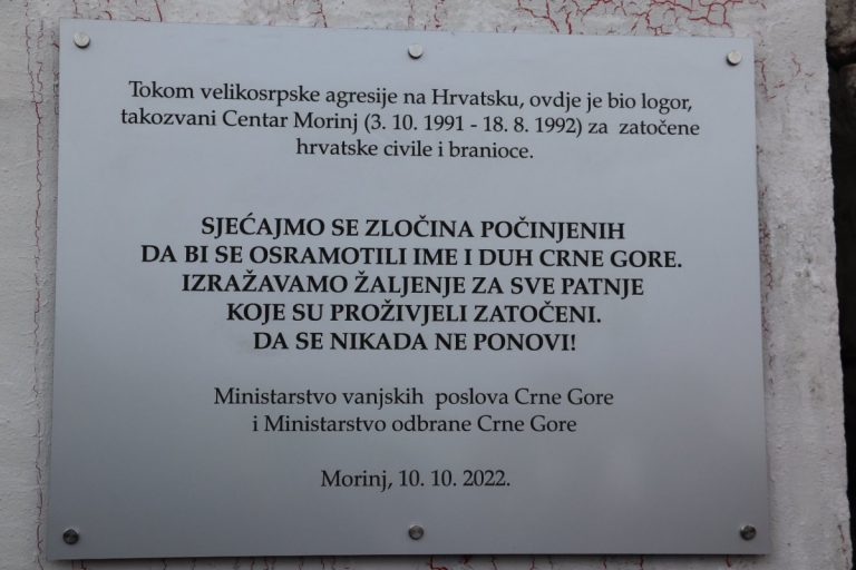 KOMENTAR: dio dubrovačkih logoraša podržava uklanjanje spomen ploče iz Morinja. Trebamo li im se čuditi?