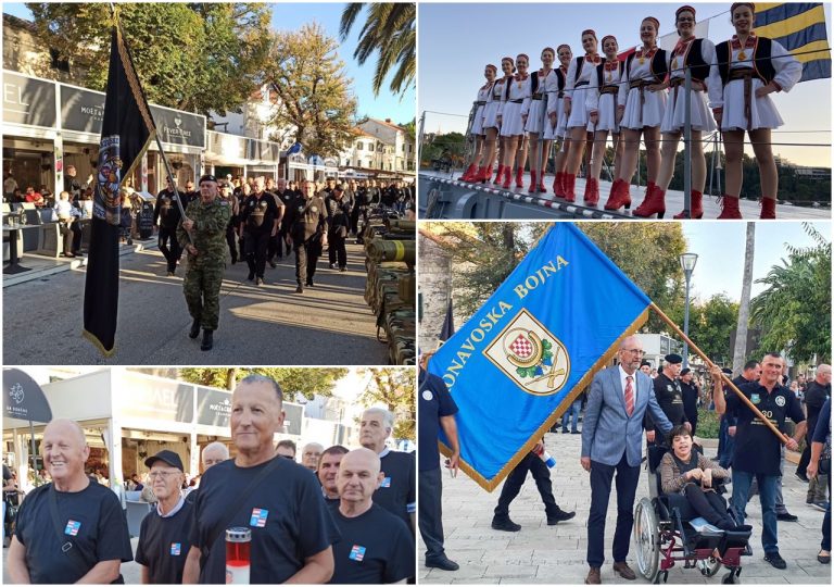 FOTO: Mimohod veterana u Cavtatu