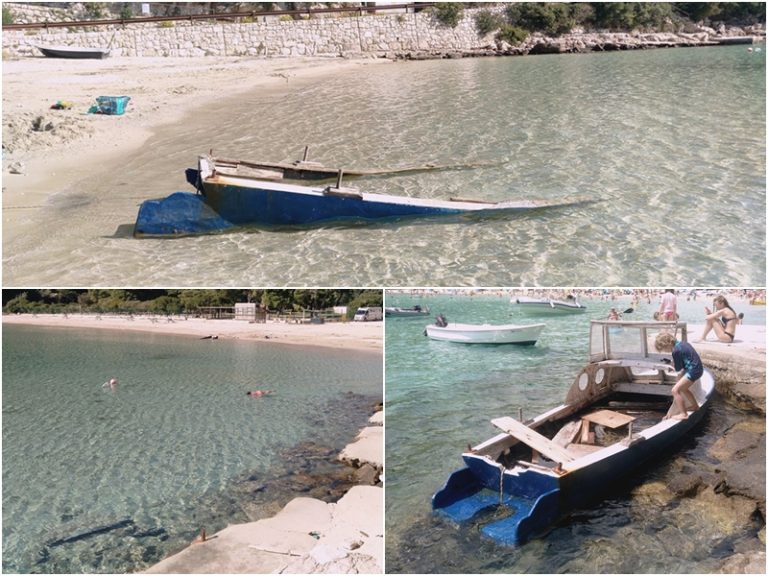 PISMO ČITATELJA: U uvali Prapratno mjesecima stoji nasukana barka, tko će je i o čijem trošku ukloniti?