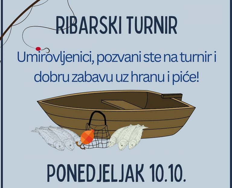 Poziv za umirovljenike – sutra ribarski turnir u Gružu