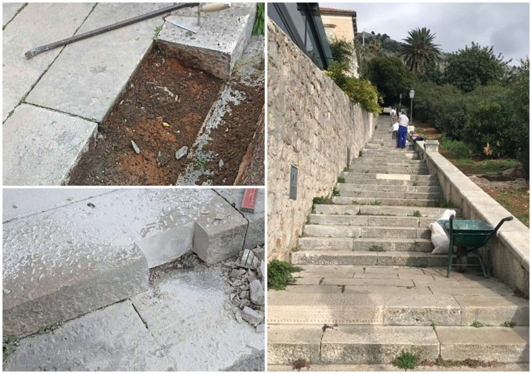Obnavljaju se skalini uz Posat