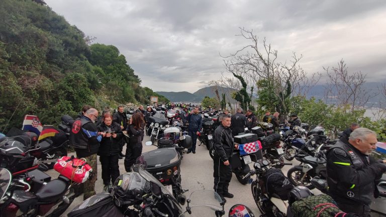 VIDEO: Karavana bikera krenula je jutros s Prevlake prema Vukovaru