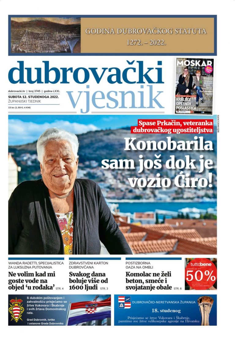 U novom broju Dubrovačkog vjesnika pročitajte