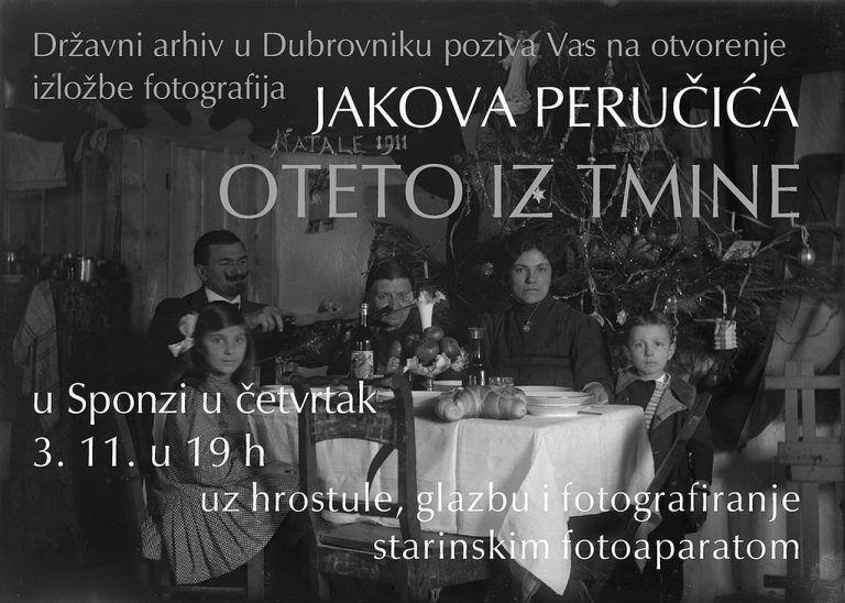 U SPONZI: Izložba fotografija Jakova Peručića s prijelaza iz 19. u 20. stoljeće