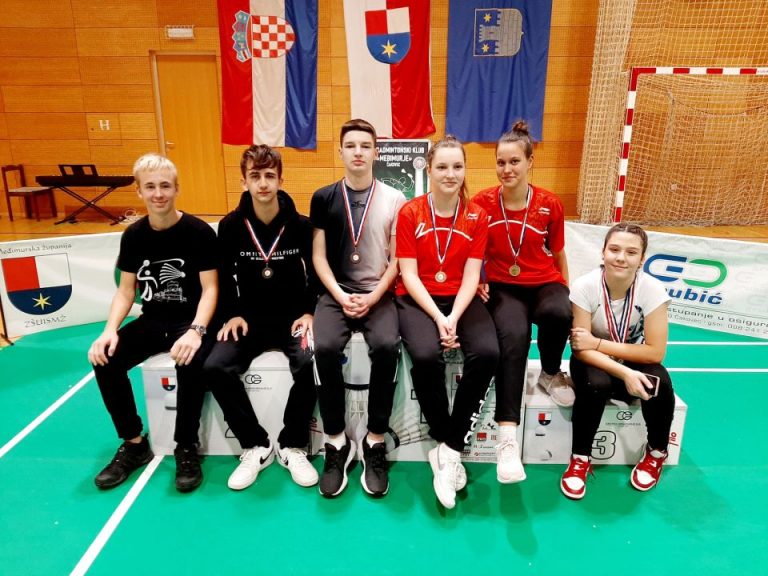 Karla, Erika i Lea prvakinje Hrvatske u badmintonu
