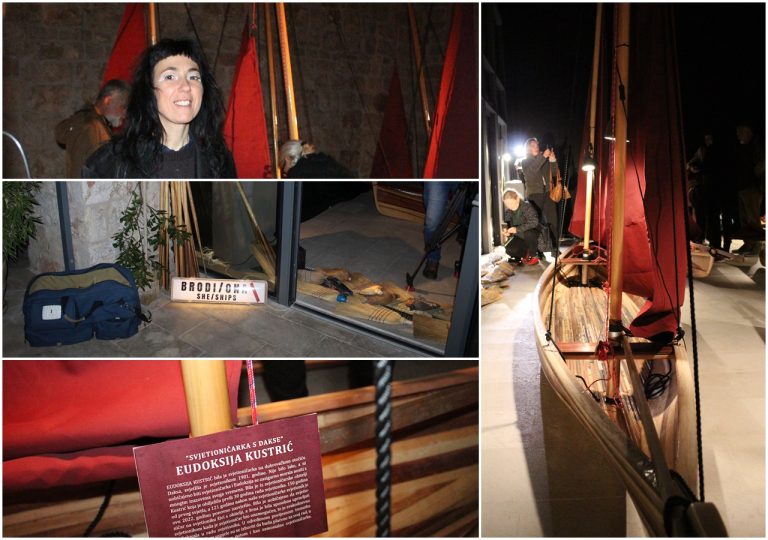 FOTO: Lazareti kao luka za drvene brodice posvećene hrabrim ženama na moru