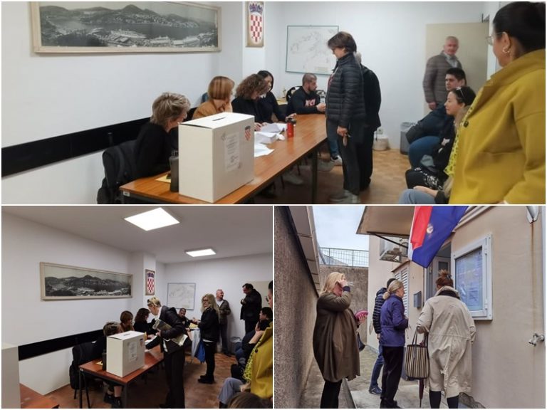 FOTO: Lapađani ponovno biraju, do 11:30 na biralište izašlo 365 glasača